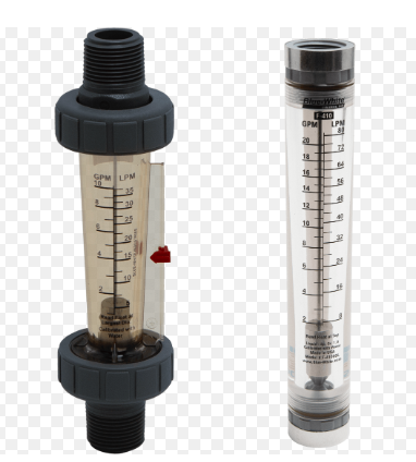 Variable area flow meters