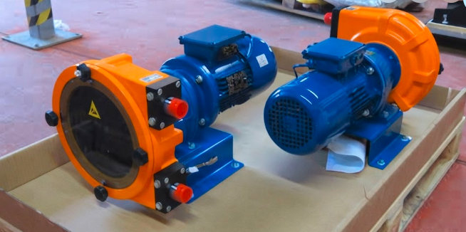 Peristaltic pump units