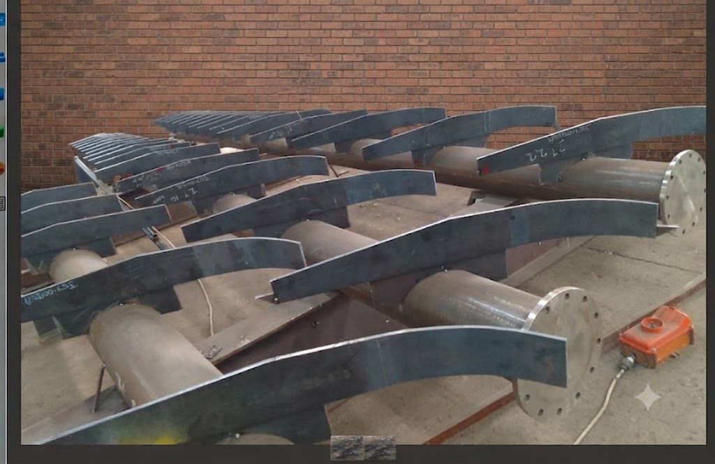 Fabricating Rake Arms