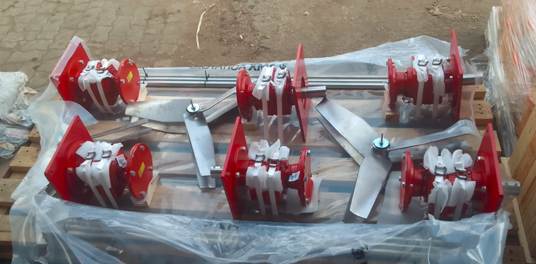 Mixer and agitator assemblies
